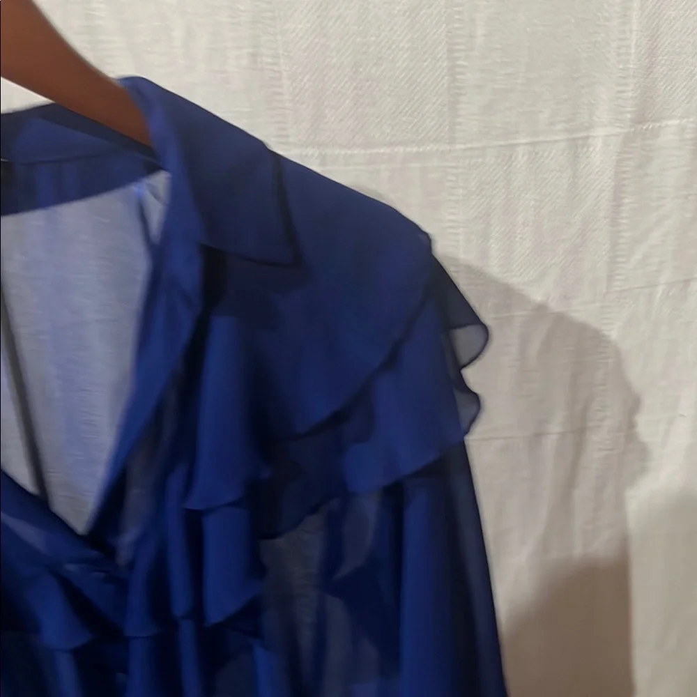 Zara Royal Blue Top - Picture 9 of 10